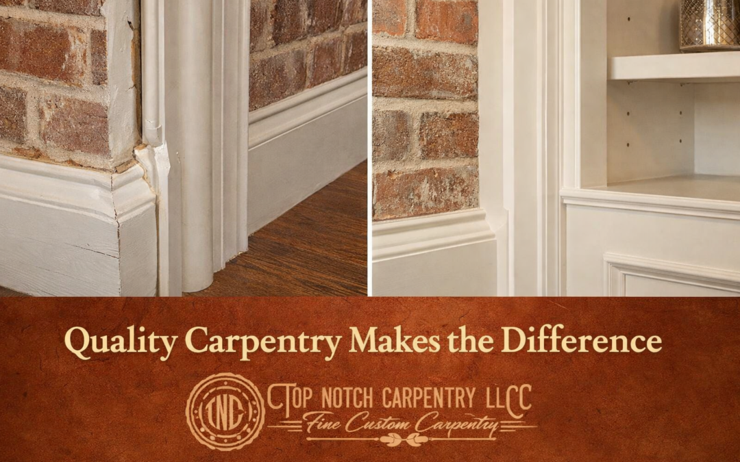 Quality Carpentry Makes the Difference